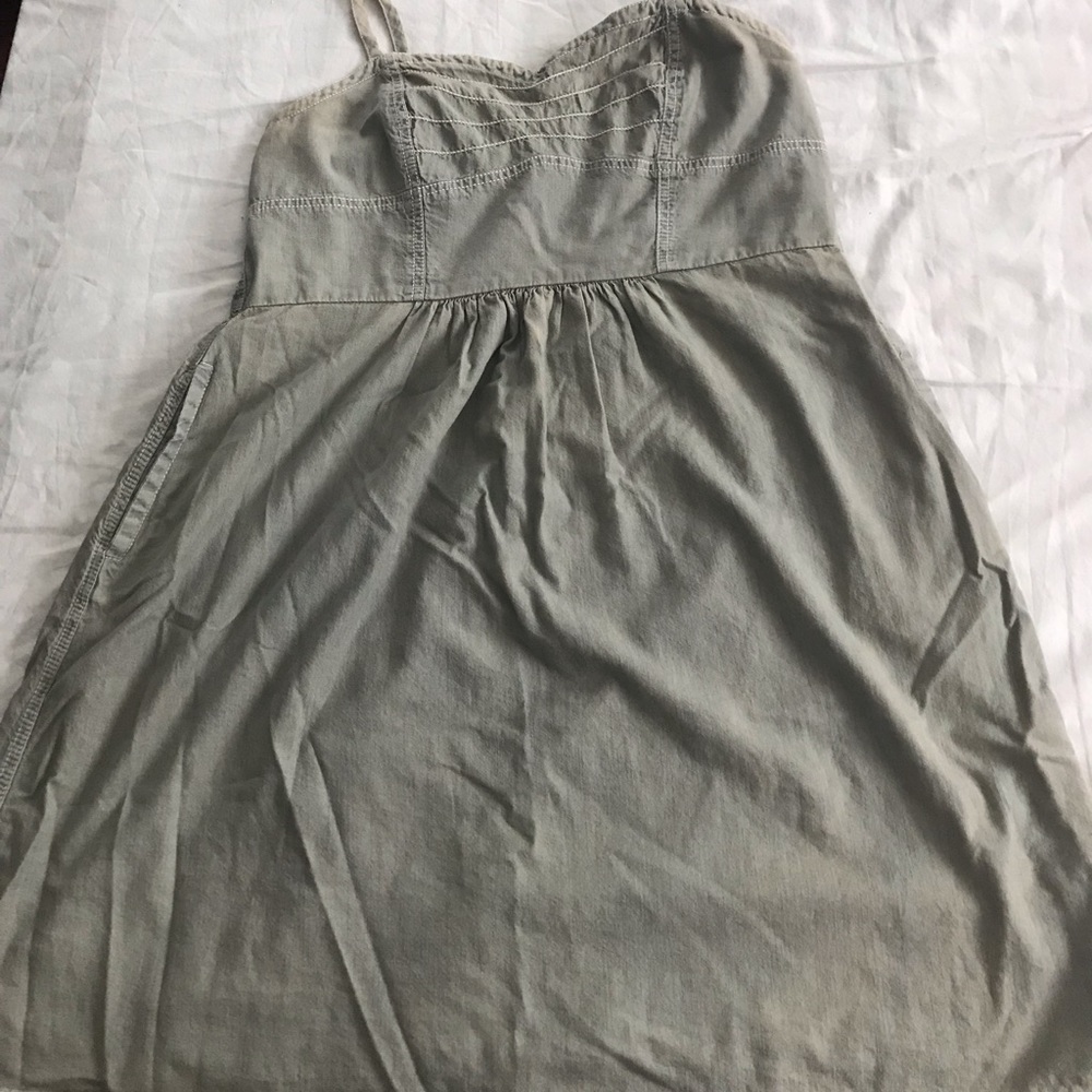 Chambray Mini Dress